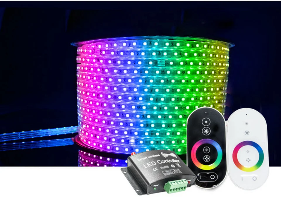 Wifi светодиодный RGB пульт дистанционного управления DC12-24V RF сенсорный пульт управления 3 канала с помощью приложения Android/IOS для SMD5050 3528 RGB светодиодная лента