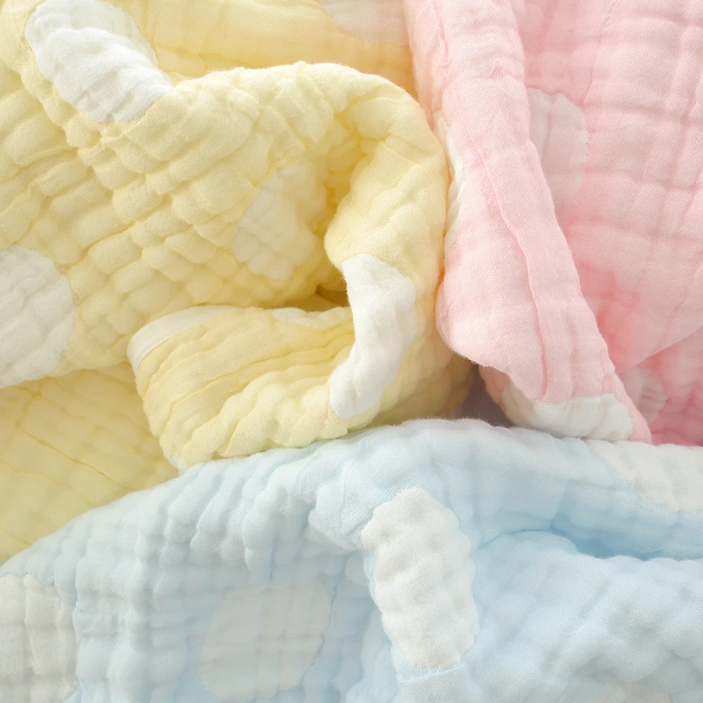 

Cotton Material Muslin Square Large Infant Stuff Bag Swaddle Baby Sleeping Blankets for Beds