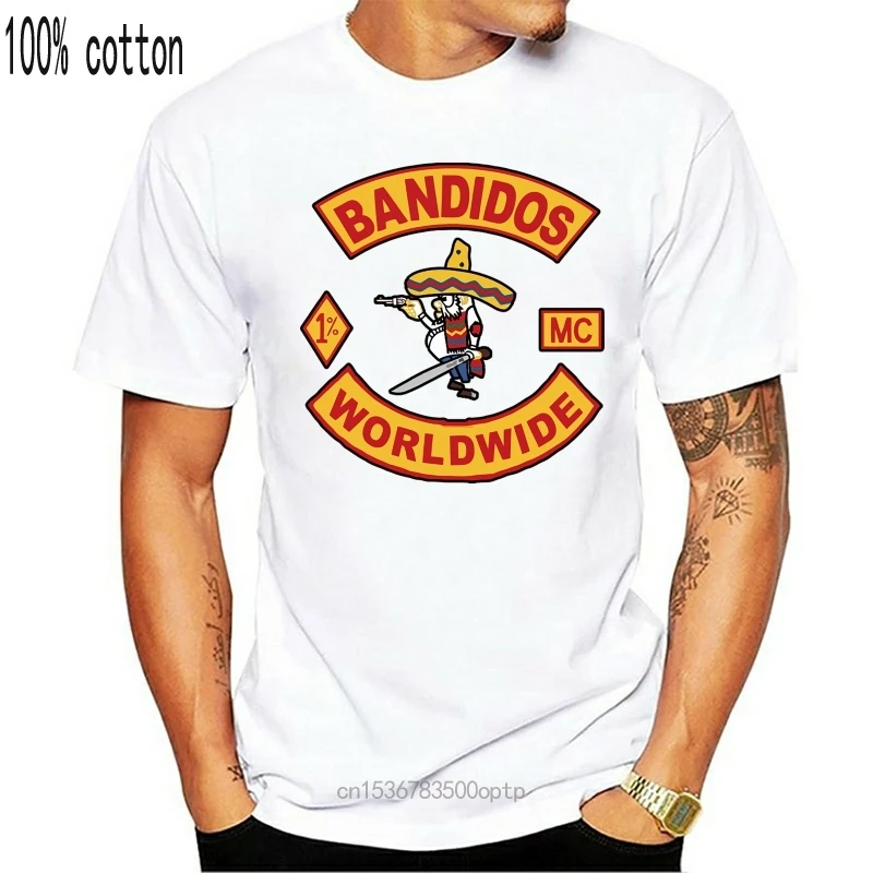 

Bandidos MC San Антонио мотоцикл клуб Новая футболка унисекс