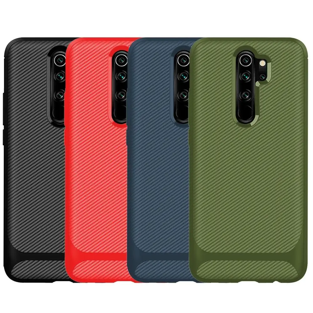 10 шт./лот чехол из углеродного волокна с Quakeproof TPU для Xiaomi Redmi 7A/Note 8/Note 8 Pro/A3 CC9E/A3 Lite
