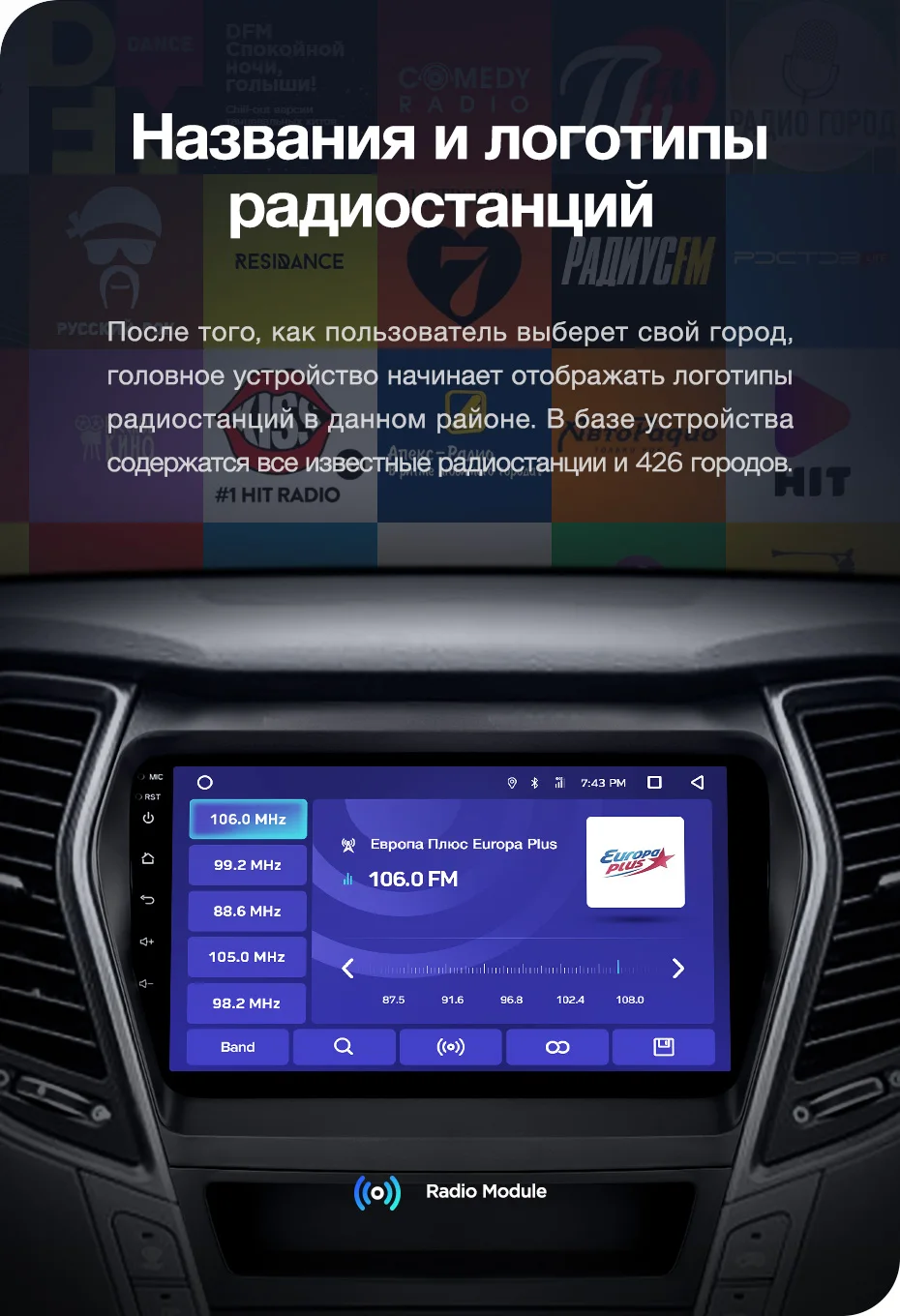 TEYES CC2 Штатная магнитола для Хендай Санта Фе 3 Hyundai Santa Fe 3 2013 Android 8.1, до 8-ЯДЕР, до 4+ 64ГБ 32EQ+ DSP 2DIN автомагнитола 2 DIN DVD GPS мультимедиа автомобиля головное устройство