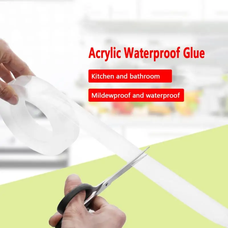 

3M/5M/10M Reusable Single-sided Adhesive Nano Traceless Tape Removable Sticker Washable Adhesive Loop Disks Tie Glue Gadget