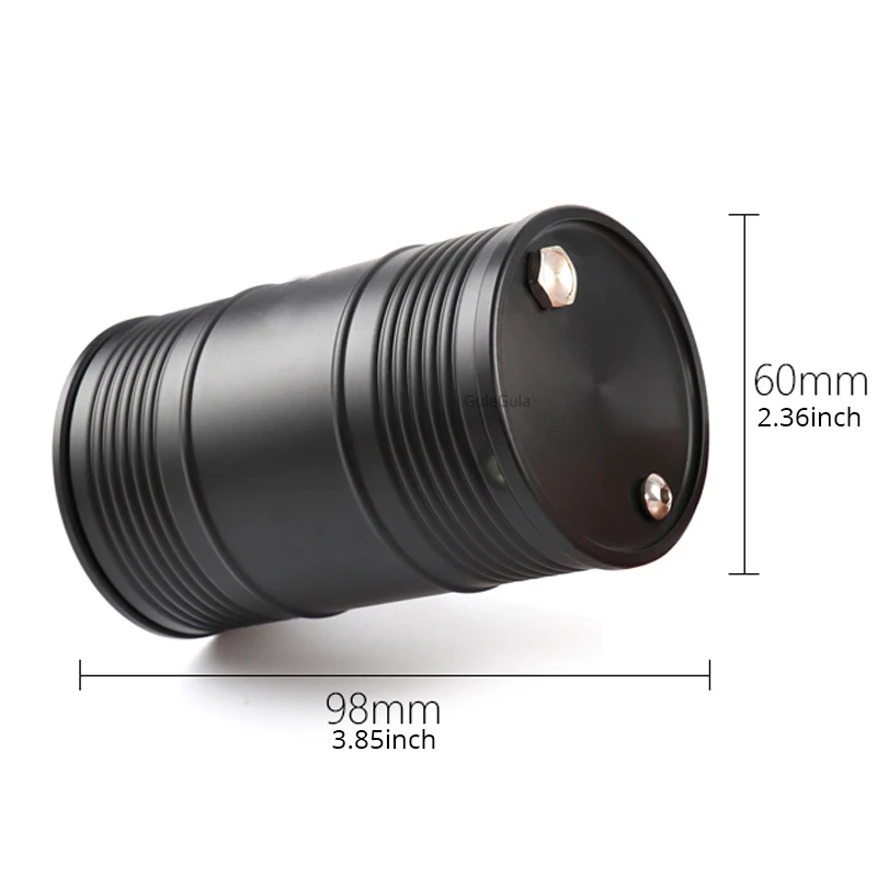 Пепельница для дома и автомобиля из алюминиевого сплава с черепом аксессуары