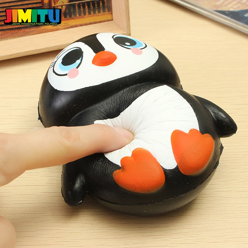 JIMITU 14 см милые сжимаемые Пингвины медленно поднимающиеся Kawaii игрушки антистресс