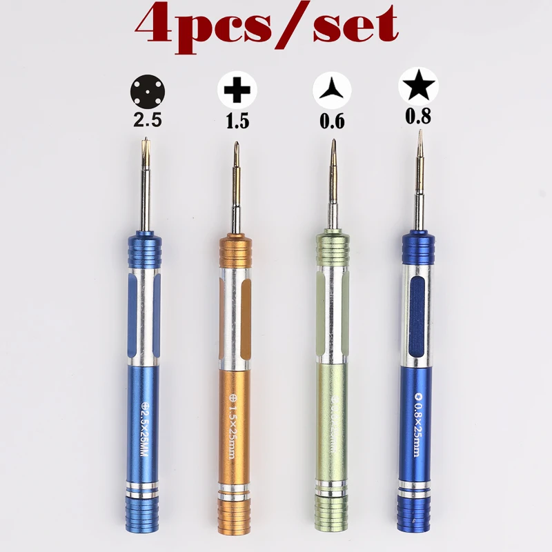 

Набор прецизионных отверток Y, Набор отверток 0,6 мм для iPhone X 8 8P 7 7P Инструменты для ремонта открывания Torx T2T3T4T5T6