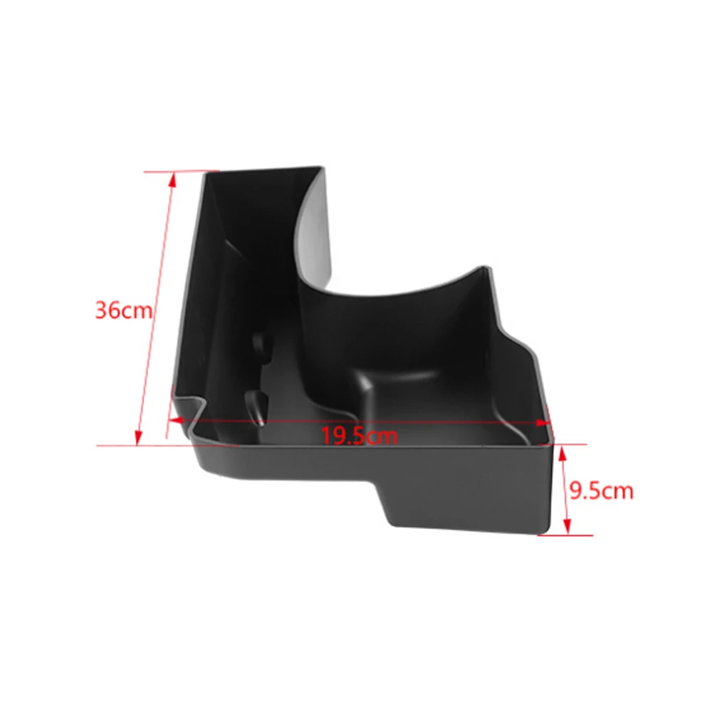 Дешево Ящик для хранения в багажнике, черный органайзер для Jeep Wrangler JK 2011 2012 2013 2014 2015 2016 2017, поднос для салона автомобиля