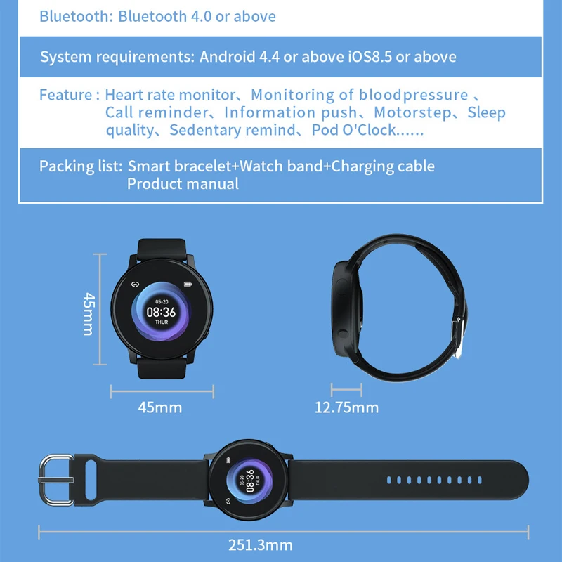 

2021 S2 WWOOR Smart Watch Men Women Bluetooth Call IP68 Waterproof Heart Rate Sports Smartwatch For Android IOS Fitness Watches