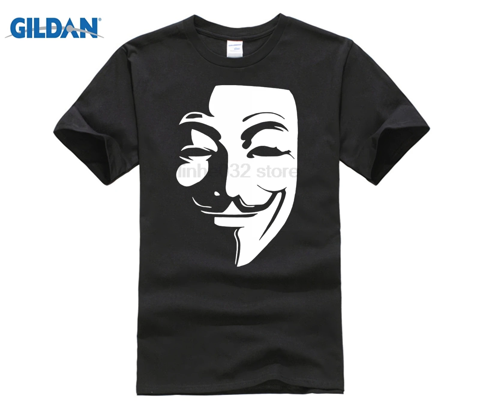DILDAN V для Vendetta хлопковая Футболка d и мужская футболка Летняя уличная одежда