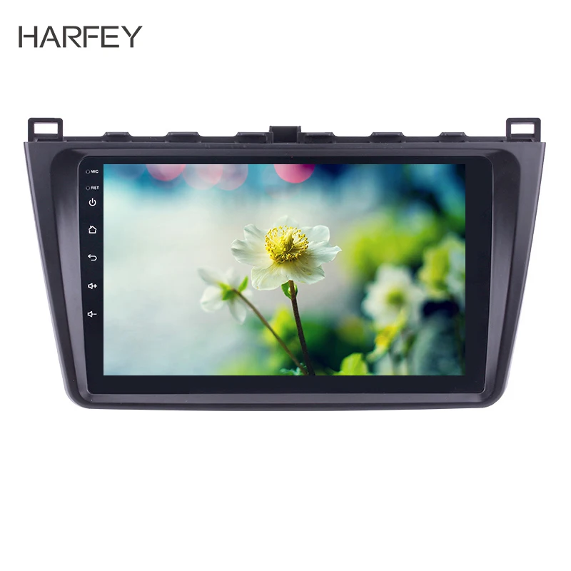 Harfey 2DIN 9 &quotGPS Android 1 автомобильный стерео для Mazda 6 Rui wing 2008 2014 мультимедийный плеер