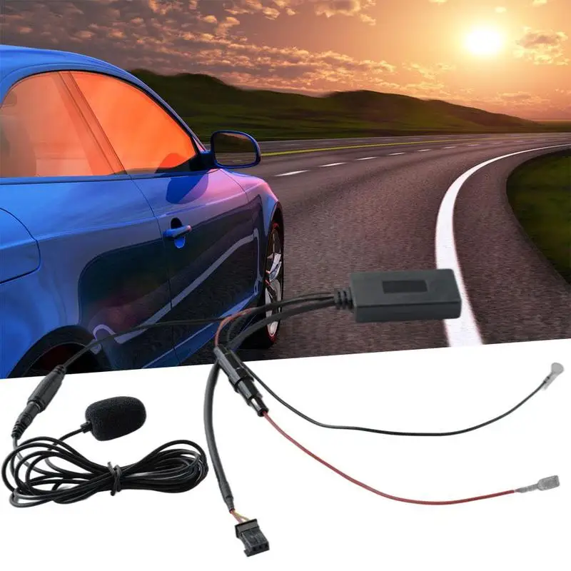 For Mercedes E/CLS/SLK 2004-2008 with Comand System Input Adaptor Microphone Cable Black Color | Автомобили и мотоциклы