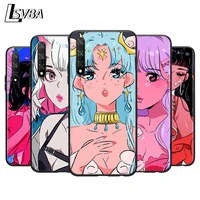 anime aesthetic girl for huawei y9s y6s y8s y8p y9a y7a y7p y5p y6p y7 y6 y5 pro prime 2019 2018 phone case cover