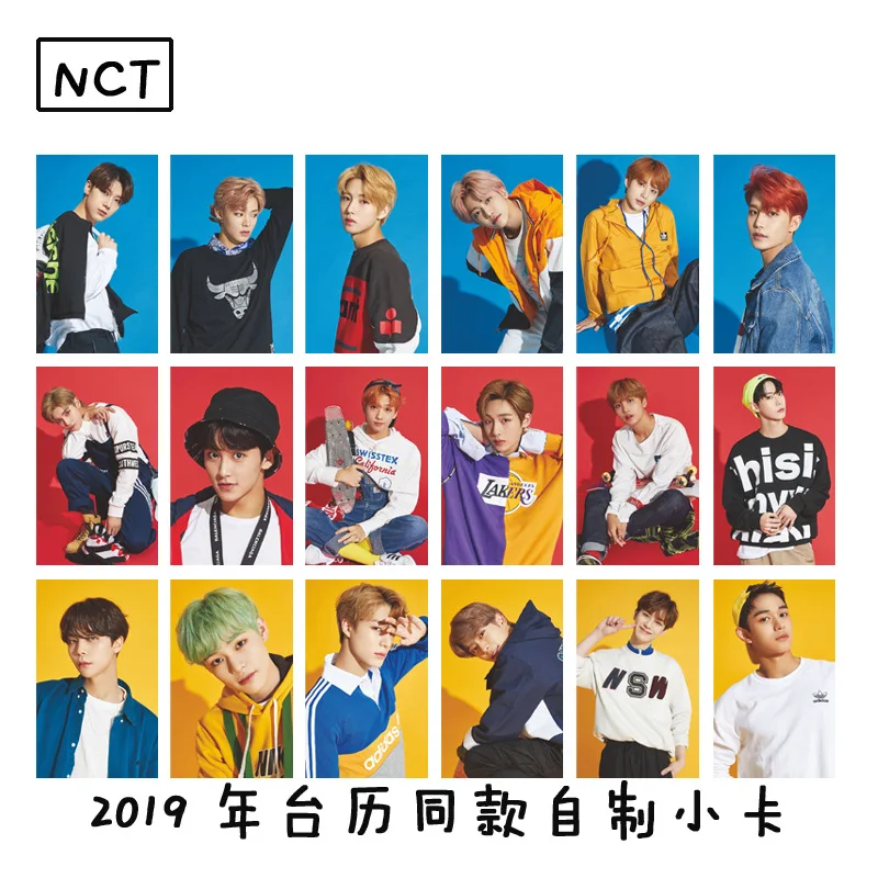 

18 шт./компл. kpop фотооткрытка 2019, приветственный альбом SEASON'S, хорошее качество, HD 127, мечта, фотооткрытка для коллекции поклонников