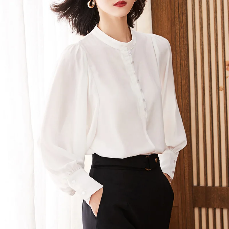 

Ladies' autumn shirt Design women's top Contracted joker Long sleeve dress SBS276-SBS280
