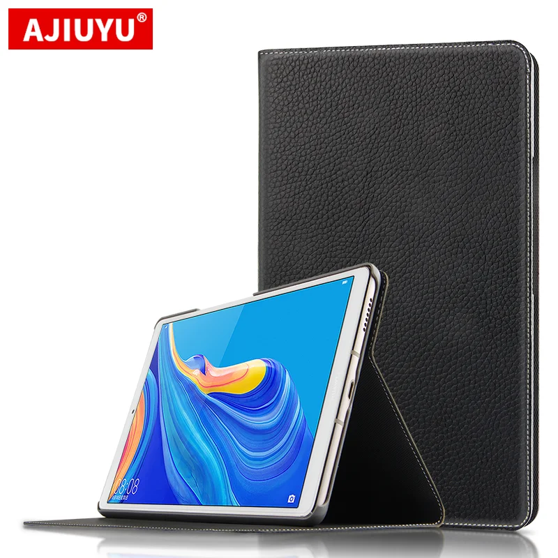 Чехол AJIUYU из воловьей кожи для Huawei MediaPad M6 8 4 дюйма защитный чехол натуральной huawei