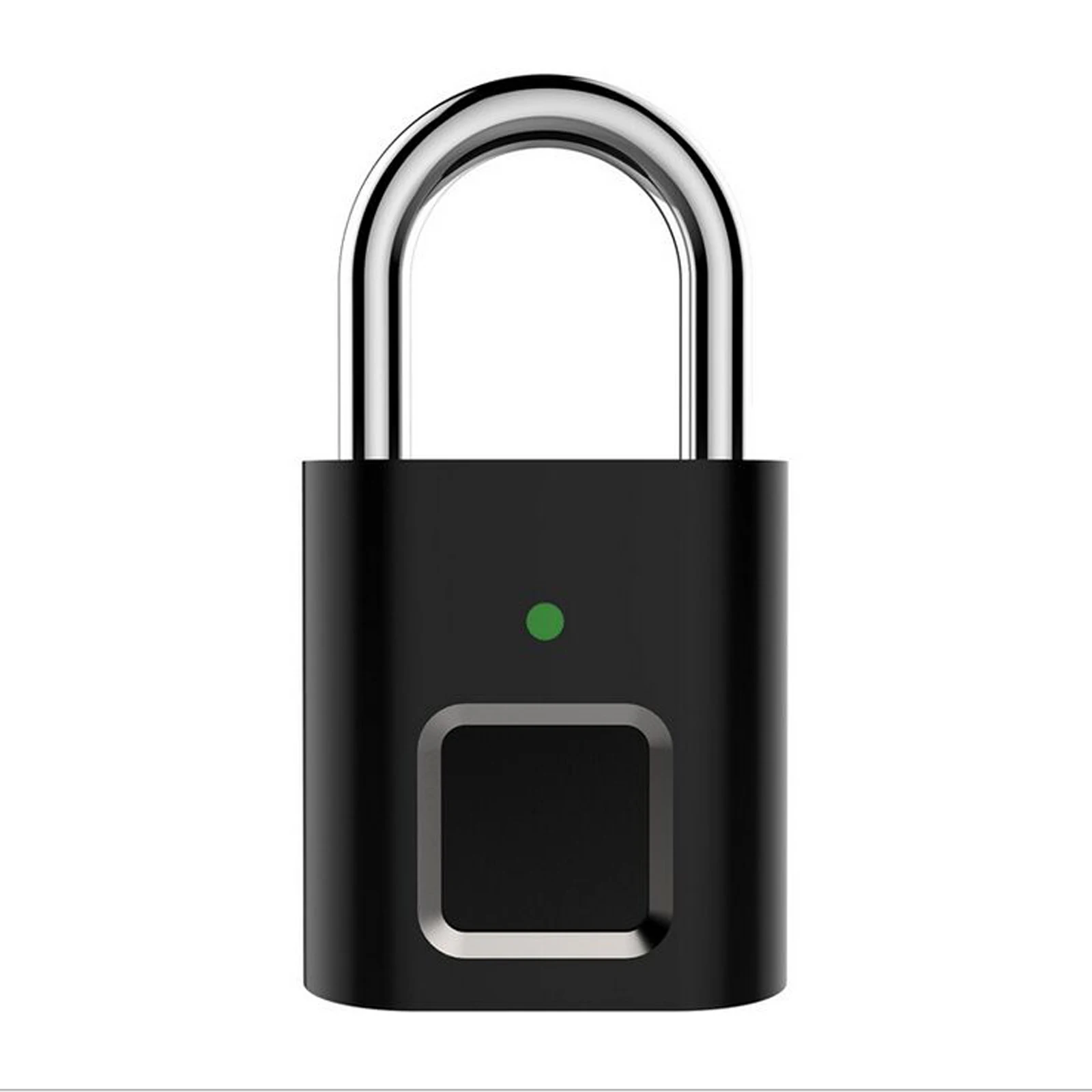 Anytek USB Rechargeable L34 Long time Standby Smart Keyless Fingerprint Lock Anti-Theft Security Padlock Door Luggage | Безопасность и