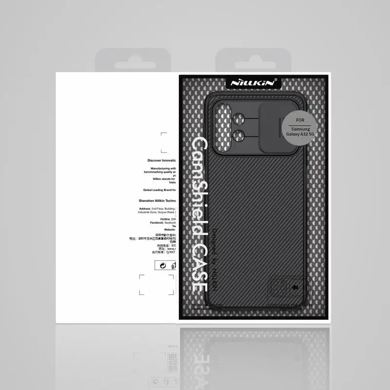 

Slider Camshield Case For Samsung Galaxy A32 Cover Luxury Shockproof Protective Business Nillkin Phone Case For Samsung A32 A 32