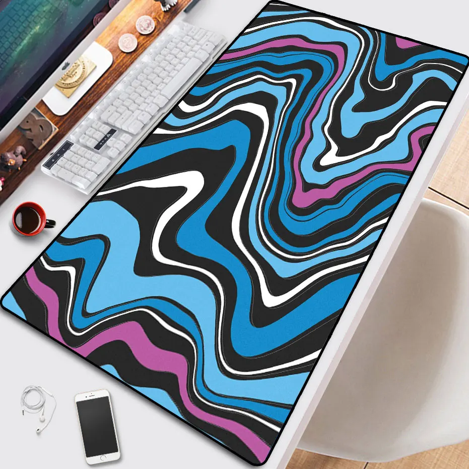 

Strata Liquid Computer Mouse Pad Gaming Mousepad Abstract Large 900x400 MouseMat Gamer XXL mouse pad PC Desk Mat keyboard pad.