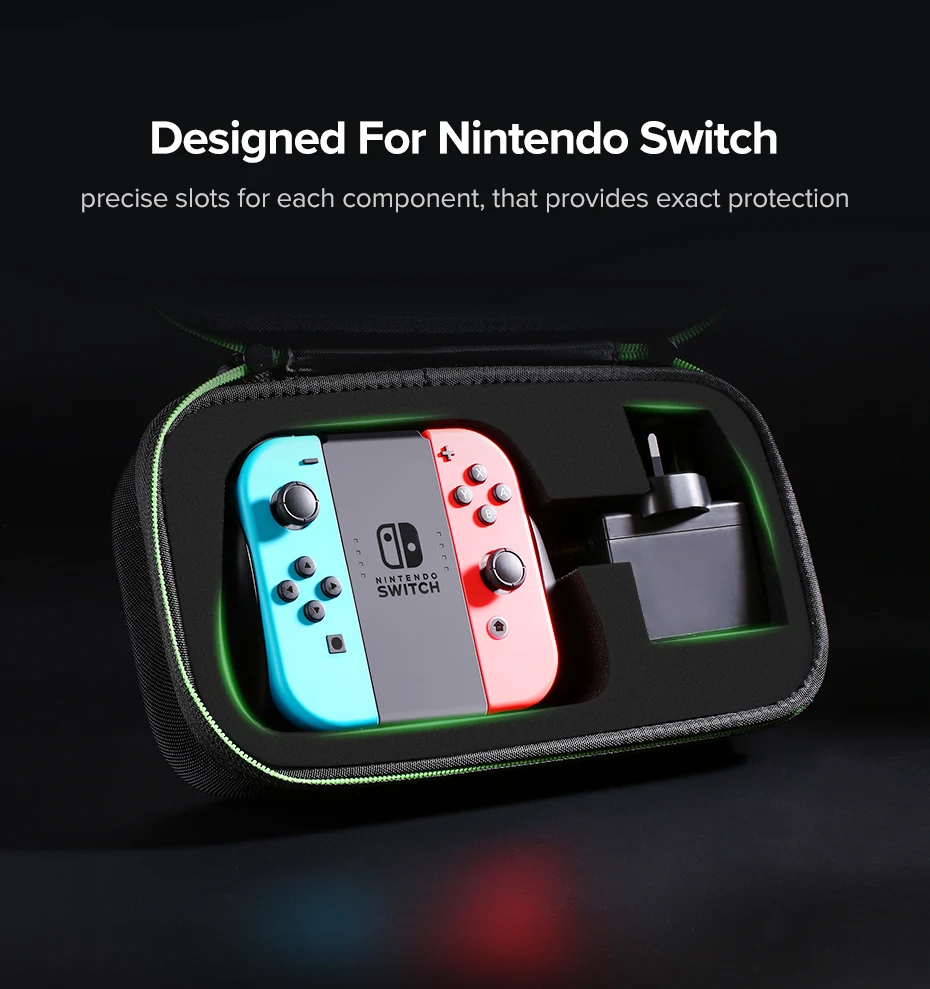Ugreen сумка для хранения для kingd Switch Lite nintendo s Чехол для консоли Switch прочный Чехол Nitendo для NS nintendo Switch аксессуары
