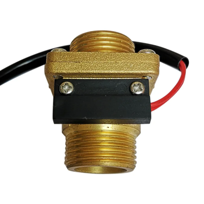 Датчик расхода воды переключатель магнитного датчика G3/4 Латунный Водяной