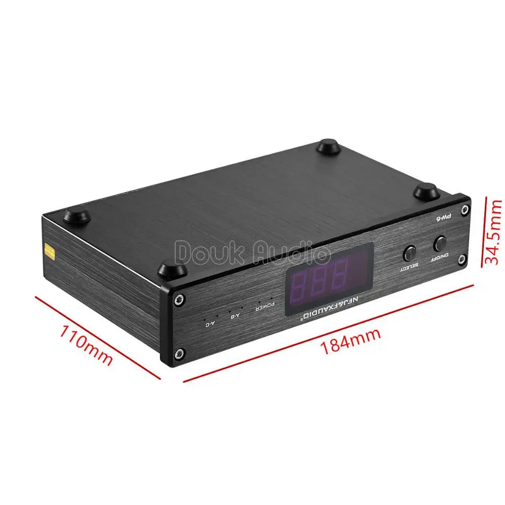 Nobsound FX-AUDIO PW-6 аудио коммутатор Spiltter селектор кроссовер 2-полосная Динамик компаратора усилителя