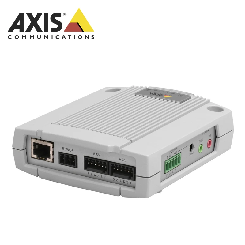 

AXIS P8221 Network I/O Audio Module audio capabilities to network video