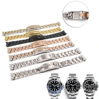 watch band for rolex submariner water ghost fine tuning pull tooth buckle strap stainless steel watch accessories watch bracelet