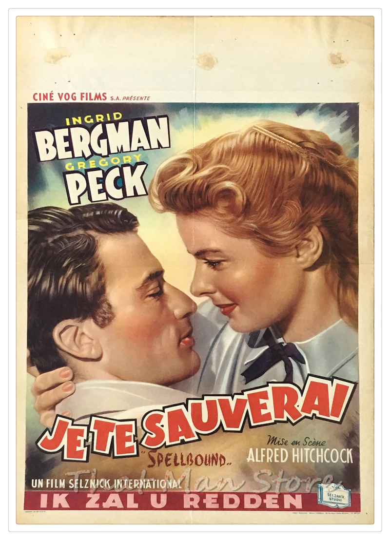 Alfred Хичкок постер с прозрачным изображением настенные наклейки украшение дома