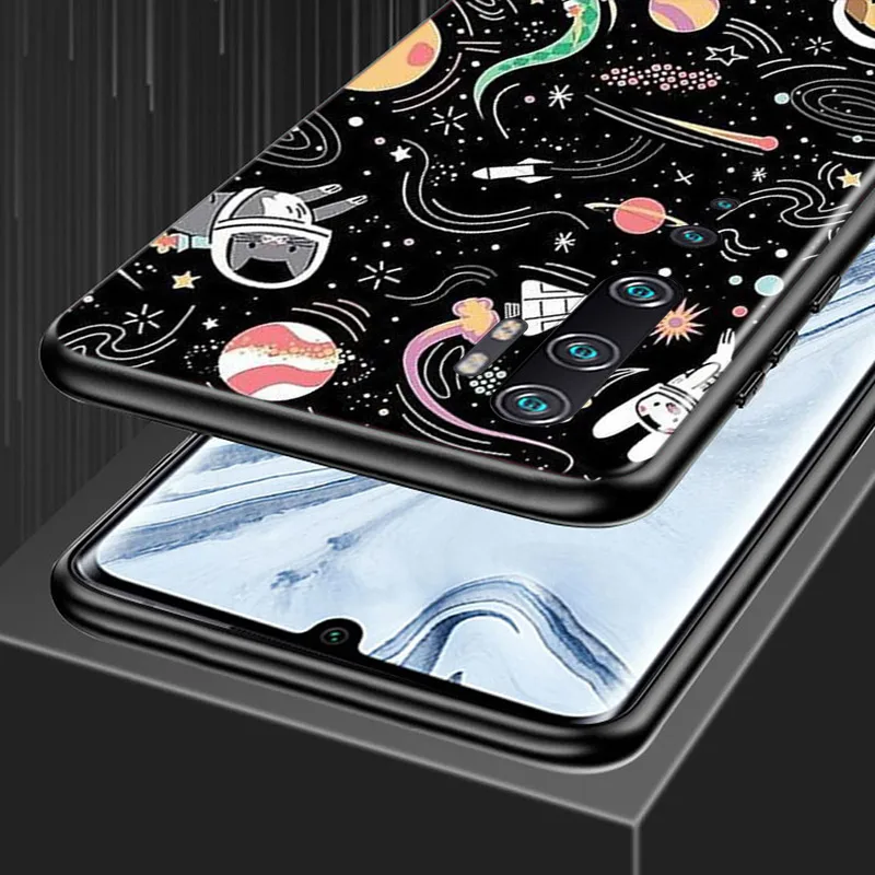 

Space Star Astronaut For Xiaomi Mi Note 10 Ultra 9T CC9 Poco X3 NFC M2 Pro 9 SE 8 6 5 A3 A2 A1 Lite Phone Case