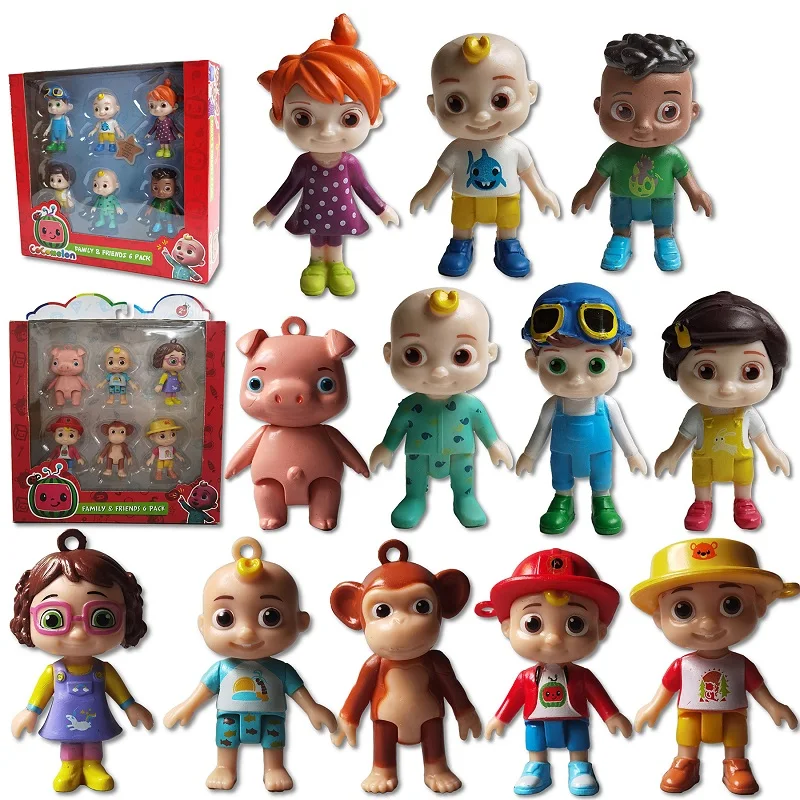 

Экшн-фигурки из аниме «Коко Дыня», 6 шт./компл.