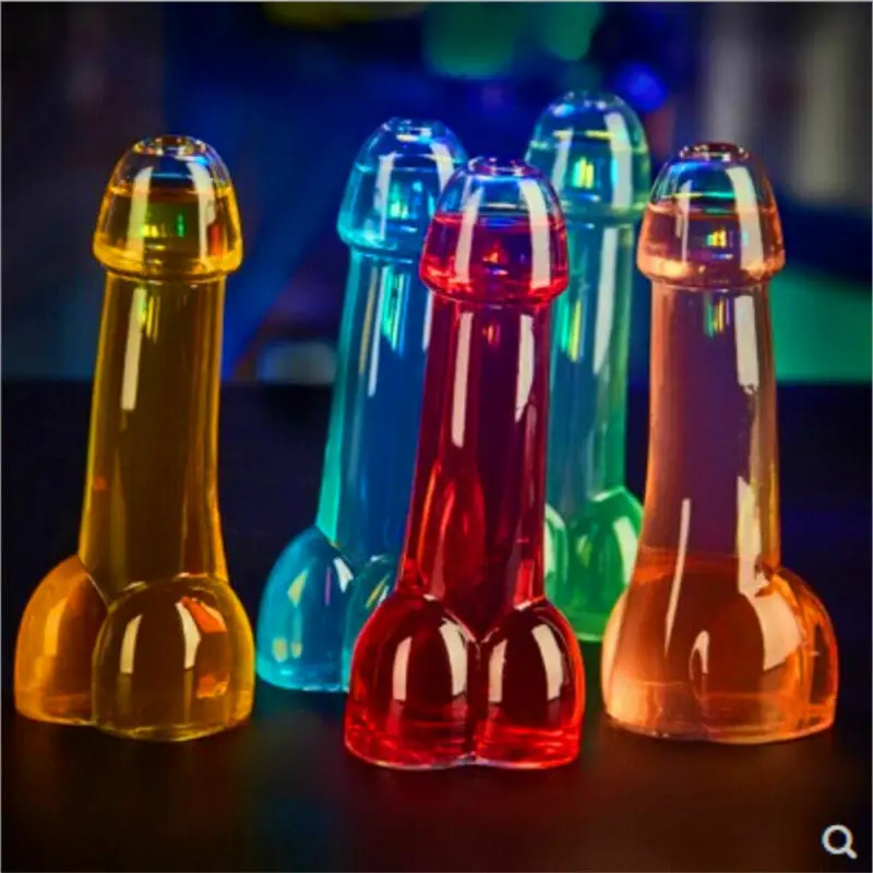 Creative design funny Penis Shot glass Cocktail Wine Glass For Parties night Bar KTV Night show shape cup | Дом и сад - Фото №1