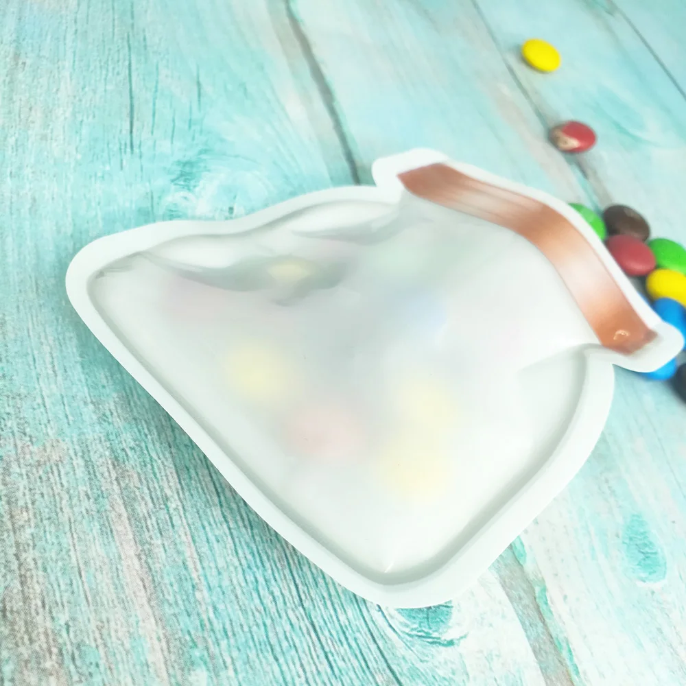 Экологически чистые банки для конфет на Рождество полипропиленовые пластиковые