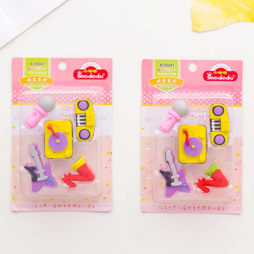 5 шт./упак. рисунок из мультфильма Креативное вечерние музыкальный инструмент