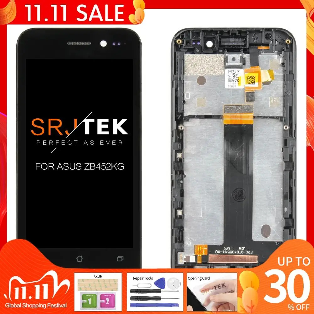 

4.5 inch For Asus Zenfone Go Zb452kg LCD Display with Touch Scree Digitizer Assembly For Asus Zenfone Go Zb452kg LCD Touch