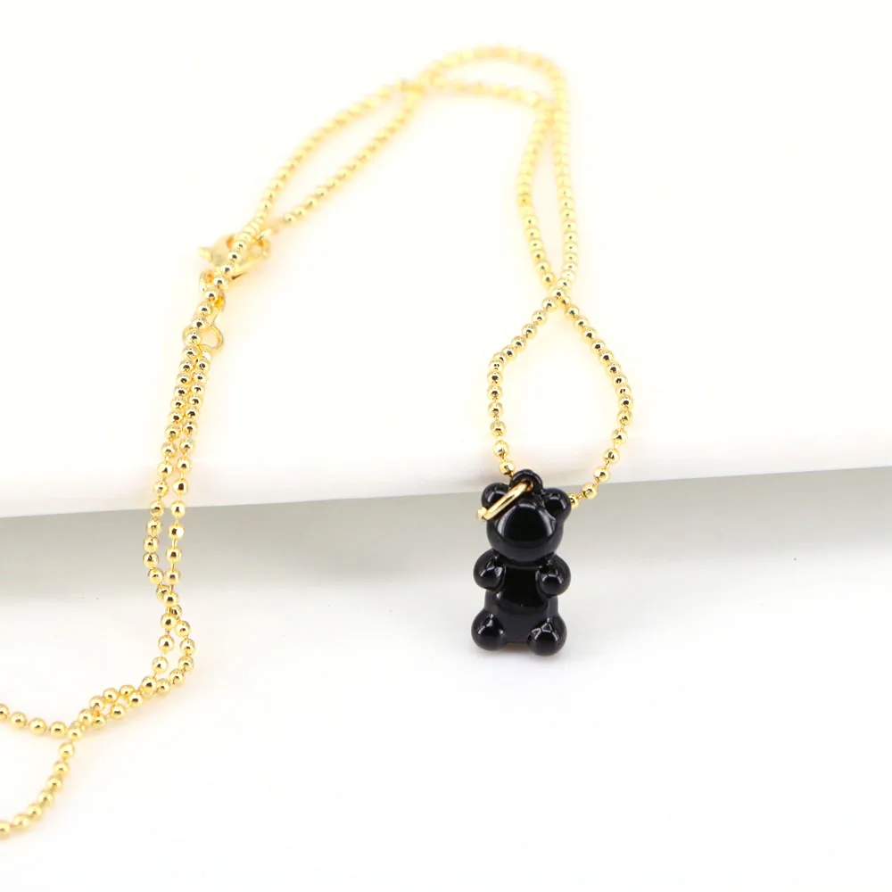 5 шт. яркие женские неоновые эмалевые подвески в виде животных