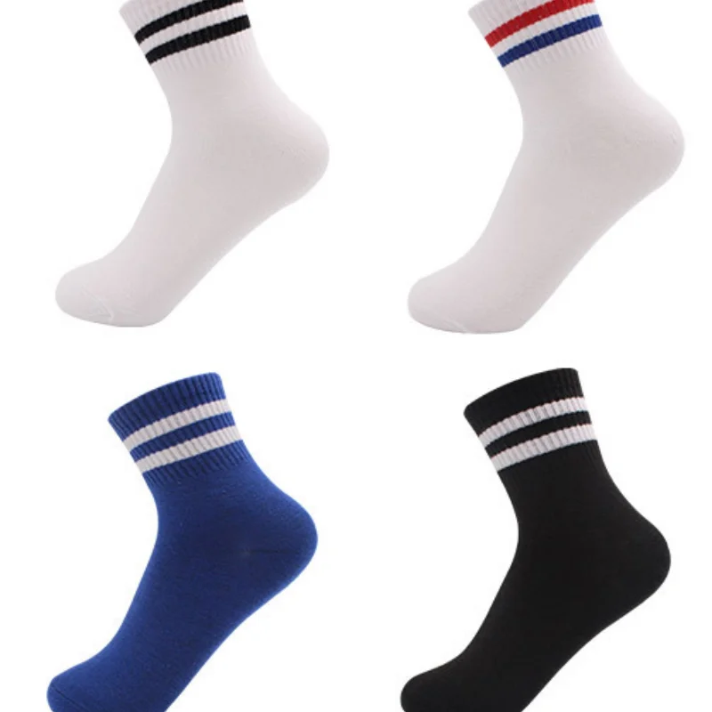 

Women Cotton Long Socks Fashion Striped Funny Harajuku Style Underwear Warm Summer Sport Wear