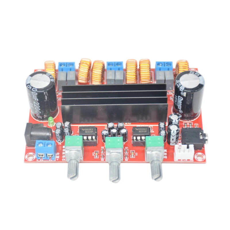 DC12V-24V 2*50W + 100W XH-M139 2 1 канальный цифровой усилитель сабвуфера плата чип TPA3116D2 |