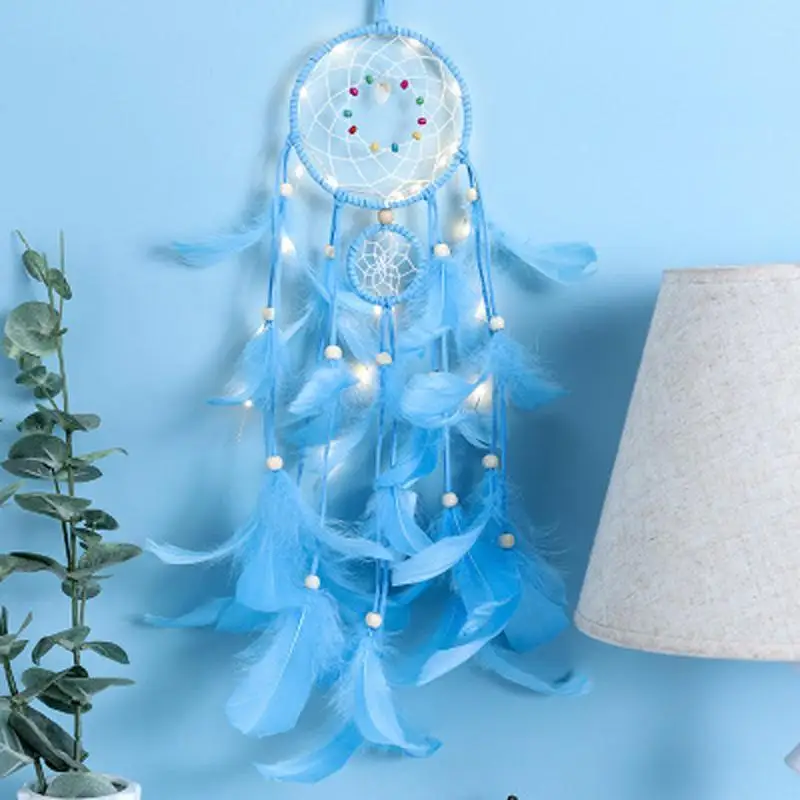 

Dream Catcher Catchers Hangingdiy Decoration Nordic Decoration Home Girls Roomnursery Kids Decor Led Dreamcatcher Children Room