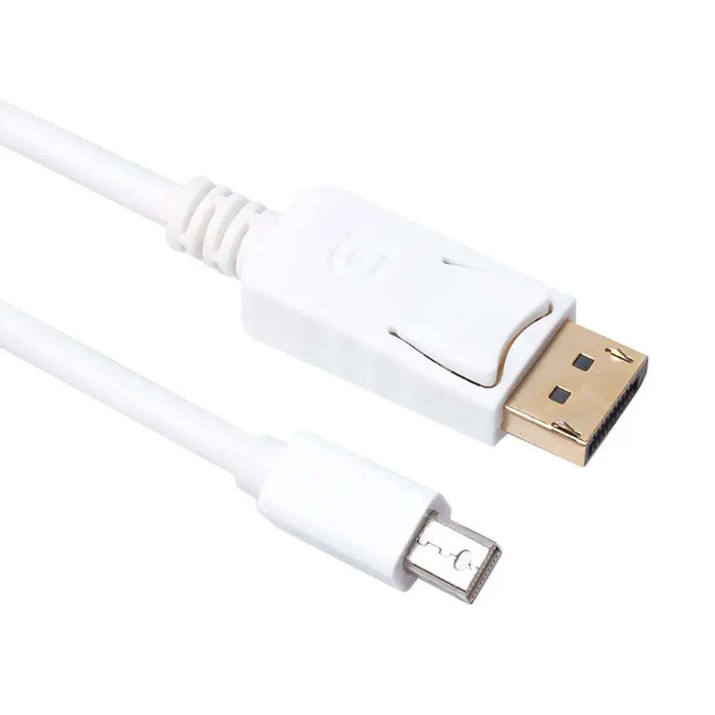 Мини-порт дисплея DP 1 2 HDMI адаптер Кабельная вилка-вилка 6 футов соединительный