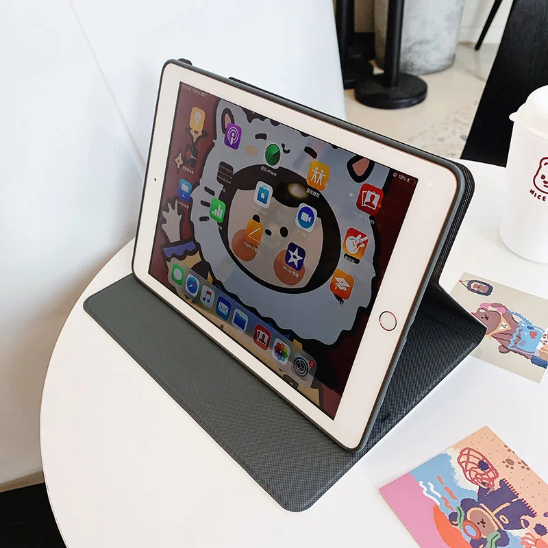 Чехол Funda для iPad Pro 11 2020 мягкий умный чехол из ТПУ с функцией сна и подставкой 10 2 9 7
