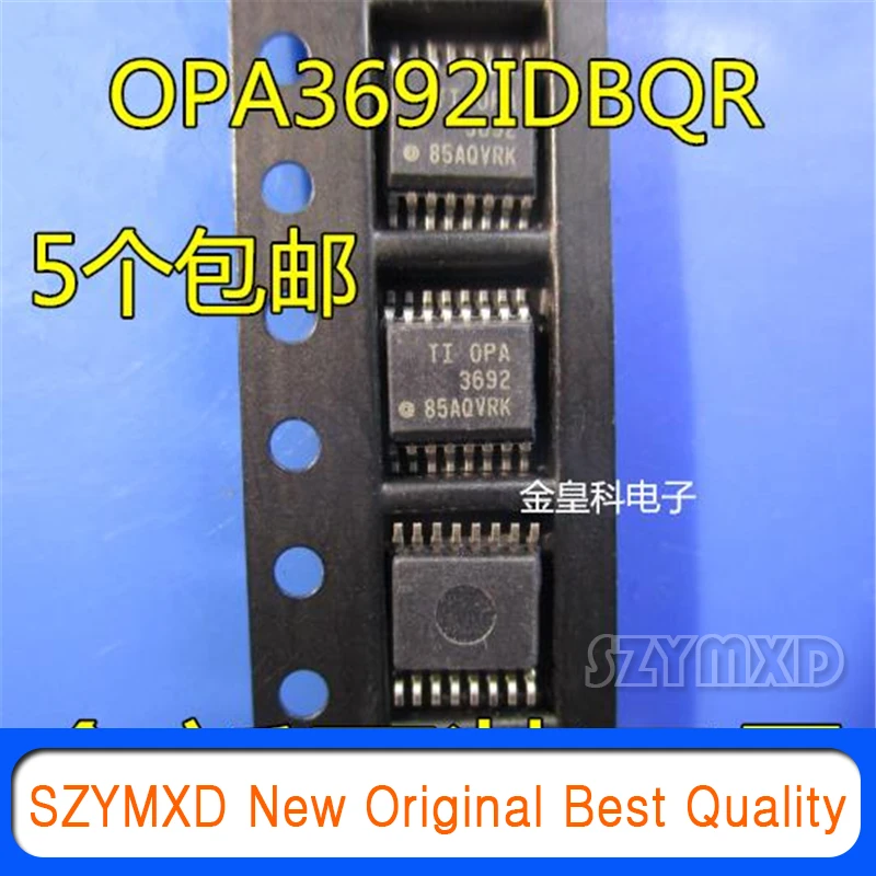 5 шт./лот новый оригинальный OPA3692IDBQR OPA3692 патч SSOP-16 операционный усилитель в