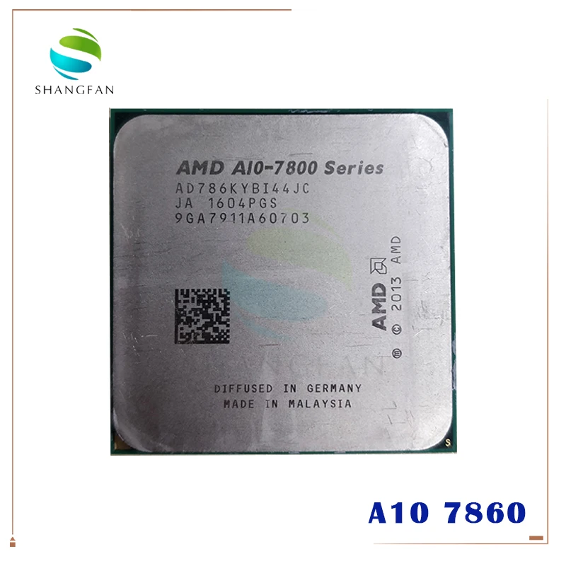 AMD A10 7800 серии 7860K 7860 3 6 ГГц Quad Core Процессор процессор AD786KYBI44JC гнездо FM2 +|Процессоры|