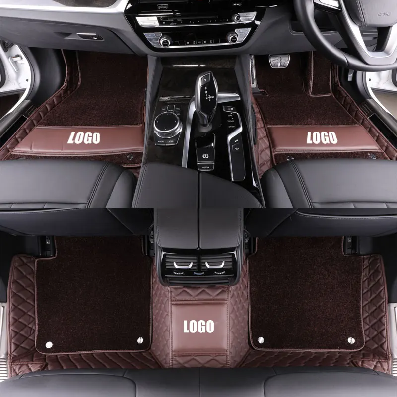 Автомобильные напольные коврики для BMW 5 серии 5er E39 E60 E61 F07 F10 F11 F18 F90 G30 F31 M5 Gran Туризм