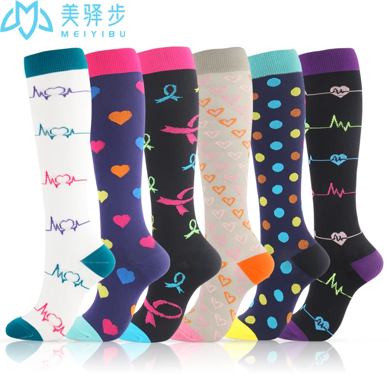 Compression socks Fit For Sports Compression socks For Anti Fatigue Pain Relief Knee Prevent Varicose Veins Socks