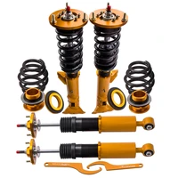 free shipping adjustable coilovers absorber strut for bmw e36 318 325 m3 3 series 3 series sedan wagon shock absorbers spring