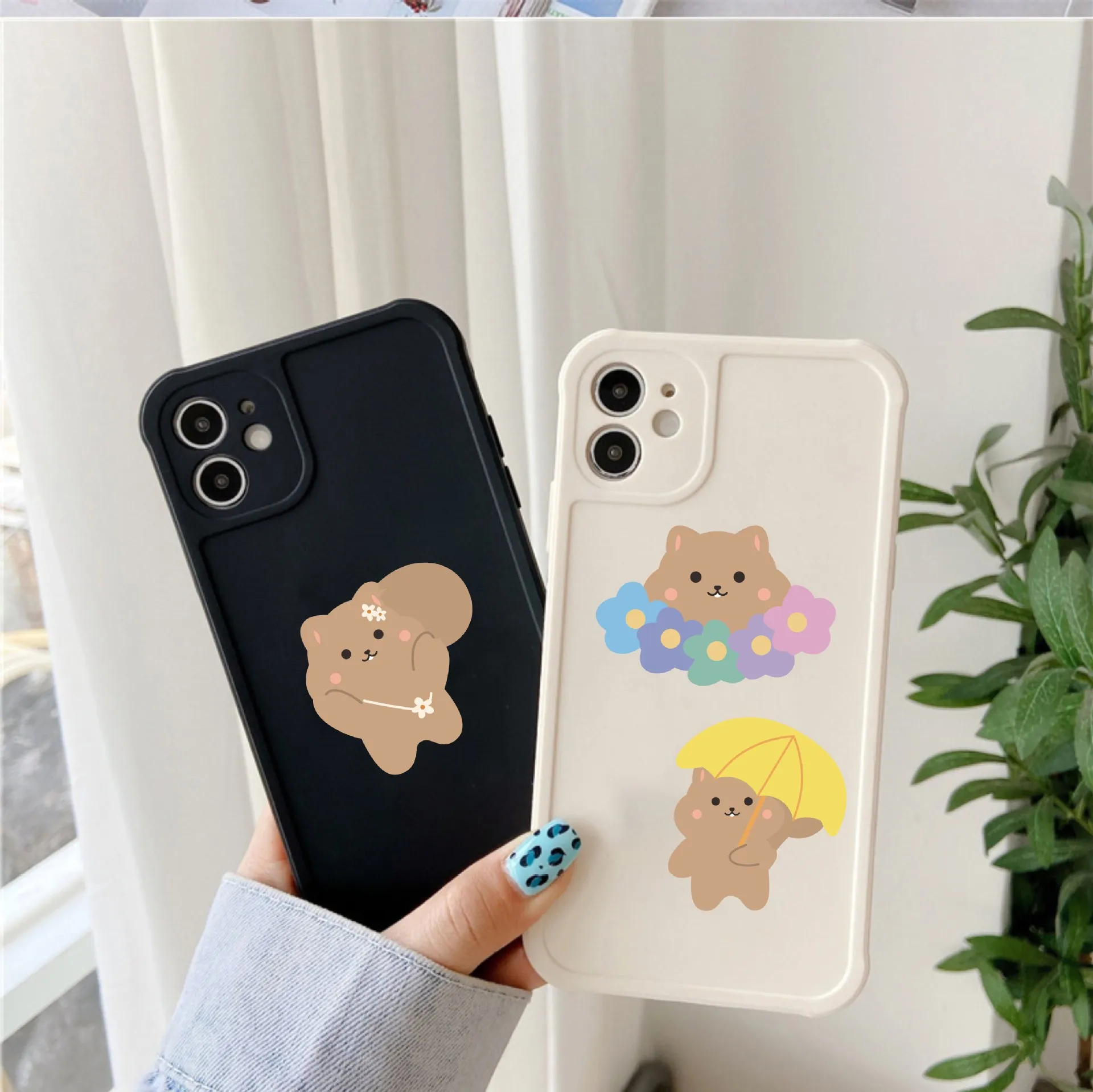 40 шт./упак. мультфильм милые Стикеры с белкой Водонепроницаемый скейтборд