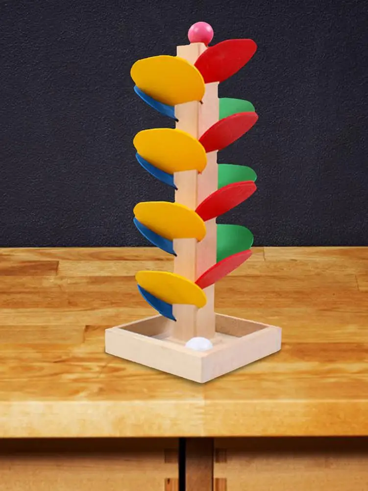 

Baby And Toddler Toys Early Education Wooden Toys Rainbow Ball Table Children's Educational Toys