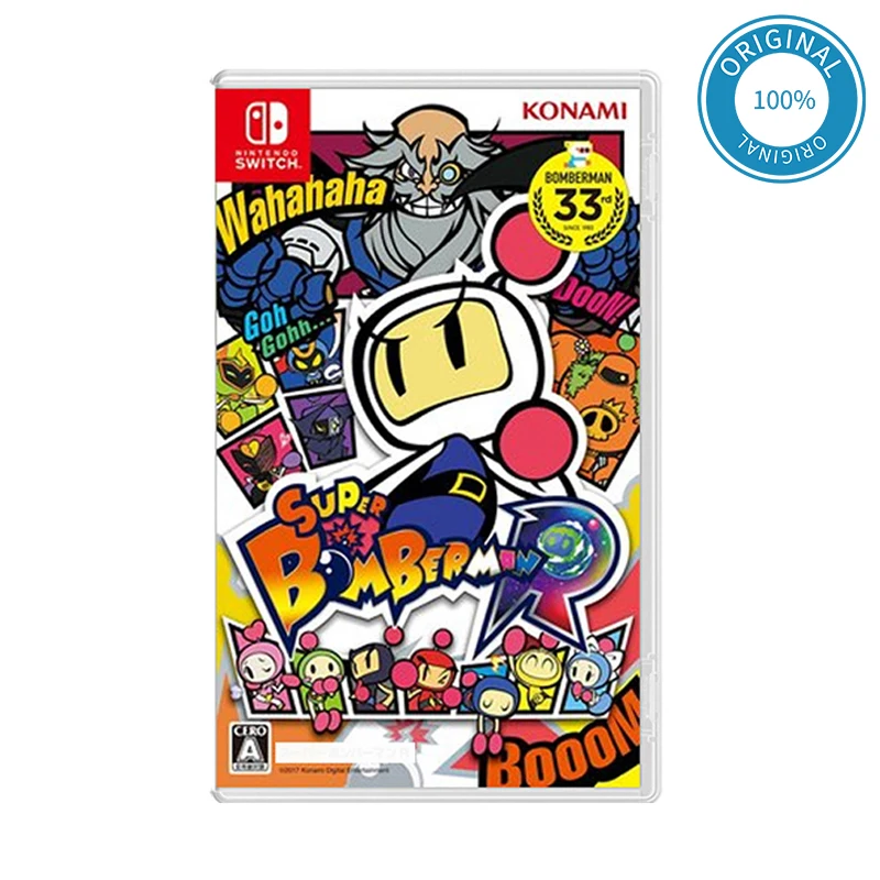 

Игровые предложения Nintendo Switch-Super Bomberman R - Stander Edition-картридж для игр, физическая карта