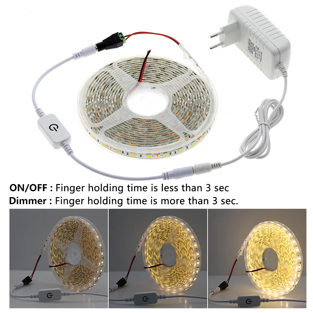 Pir Motion/бесступенчатый сенсорный диммер СВЕТОДИОДНЫЙ светильник 5050 светодиодный