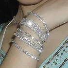 Браслет для женщин ювелирные изделия браслеты Kpop панк подарок на день матери Нержавеющая Сталь Роскошный индийский богемный оптом товары с большим кристаллом