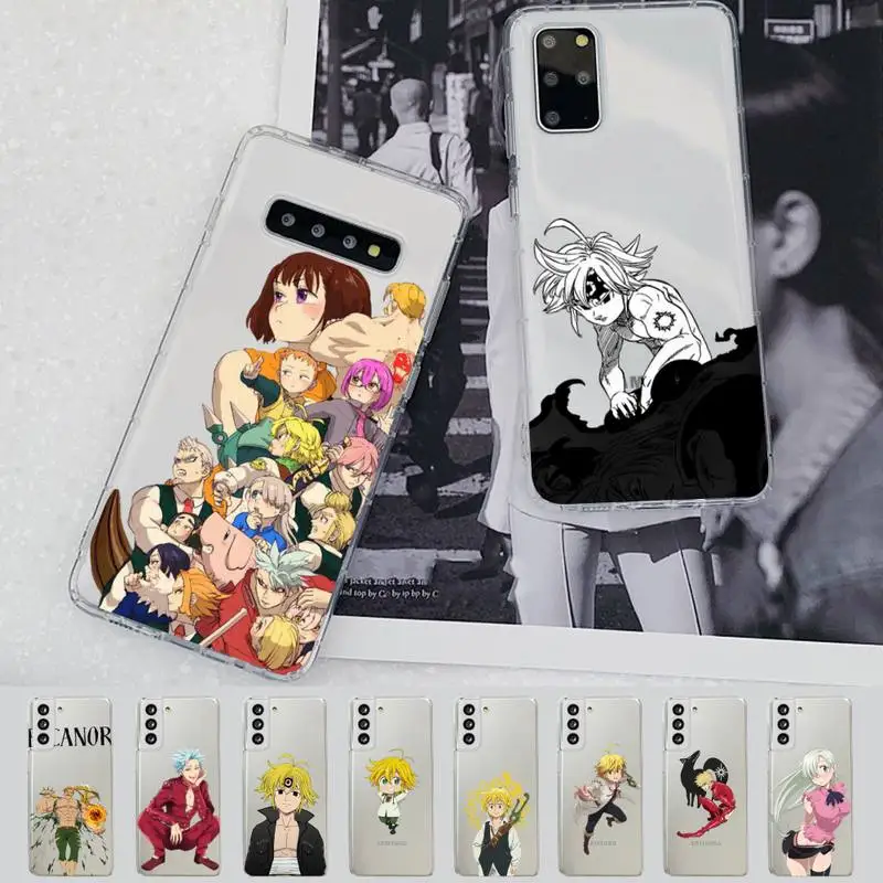 

Anime Seven Deadly Sins Phone Case For Samsung A 10 20 30 50s 70 51 52 71 4g 12 31 21 31 S 20 21 plus Ultra